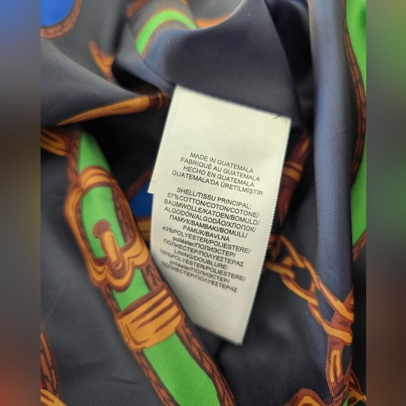 Lauren Ralph Lauren Trench Coat Sz S Navy Trench Coat - Picture 8 of 11